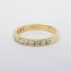 Picture of 14K Yellow Gold Channel Set Diamond Band