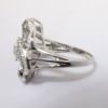 Picture of 14K White Gold Flower Diamond Fashion Ring