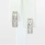 Picture of 14K White Gold 1.00 CT Diamond Hoop Earrings