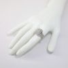 Picture of 10K White Gold Diamond Cluster Fashion Ring