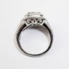 Picture of 10K White Gold Diamond Cluster Fashion Ring