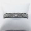 Picture of 14k Black Gold & Pavé Set Diamond Bangle Bracelet