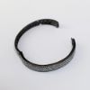 Picture of 14k Black Gold & Pavé Set Diamond Bangle Bracelet