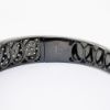 Picture of 14k Black Gold & Pavé Set Diamond Bangle Bracelet