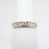 Picture of 14K Yellow Gold Channel Set Diamond Wedding Band