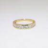 Picture of 14K Yellow Gold Channel Set Diamond Wedding Band