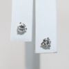 Picture of Platinum Diamond Solitaire Stud Earrings