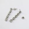 Picture of Platinum 5.00 CT Diamond Dangle Earrings