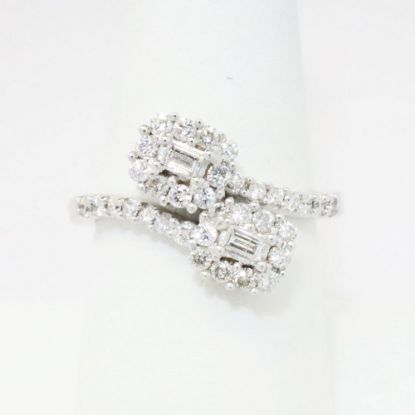 Picture of 14K White Gold Diamond Fashion Ring