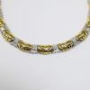 Picture of 14K Two Tone Gold Diamond Accented Necklace