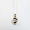 Picture of 18K Yellow Gold Diamond Pendant Necklace