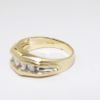 Picture of Men's 14K Yellow Gold Diamond Ring 