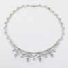 Picture of 18k White Gold & 9.87ct Diamond Necklace