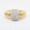 Picture of 14K Yellow Gold Pave Diamond Fashion Ring