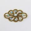 Picture of 14K Yellow Gold Opal Brooch