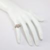 Picture of 14K Rose Gold Pink & White Diamond Cluster Heart Ring