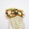 Picture of 18K Yellow Gold Eleven Strand Cultured Pearl Bracelet