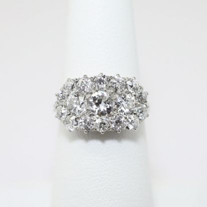 Picture of Platinum Art Deco 3.00 CT Diamond Fashion Ring 