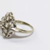 Picture of 14K White Gold Diamond Cluster Fashion Ring