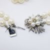 Picture of 14K White Gold Cultured Pearl Strand & Diamond Necklace