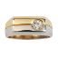 Picture of Men's 14K Two Tone Gold Diamond Ring