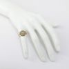 Picture of 14K Yellow Gold Diamond Flower Fashion Ring