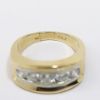 Picture of Men's 14K Yellow Gold Diamond Band
