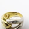 Picture of 14K Two Tone Gold Interlocked Diamond Fashion Ring