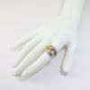 Picture of 14K Two Tone Gold Interlocked Diamond Fashion Ring