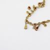 Picture of 14K Yellow Gold Ruby & Diamond Dangle Necklace