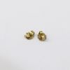 Picture of 14K Yellow Gold Diamond Solitaire Earrings