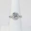 Picture of 14K White Gold Two Piece Halo Diamond Bridal Ring Set