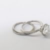 Picture of 14K White Gold Two Piece Halo Diamond Bridal Ring Set