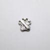 Picture of 14K White Gold Pave Set Diamond Dog Paw