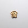 Picture of 14K Rose Gold Pave Set Diamond Dog Paw