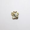 Picture of 14K Yellow Gold Pave Set Diamond Dog Paw