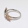 Picture of 14K Two Tone Diamond Starfish Ring