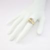 Picture of 14k Yellow Gold & Diamond Horseshoe Men's Ring