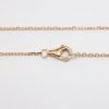 Picture of 18k Rose Gold & Diamond Flower Necklace