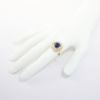 Picture of 14k Gold Sapphire & Diamond Dome Ring