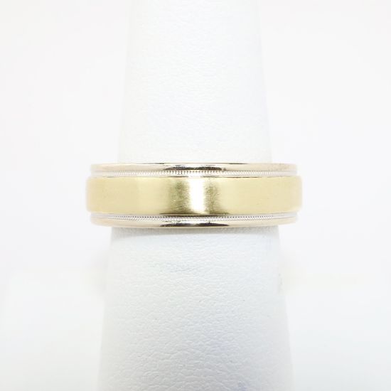 Picture of 14k Two-Toned Gold Band Style Ring