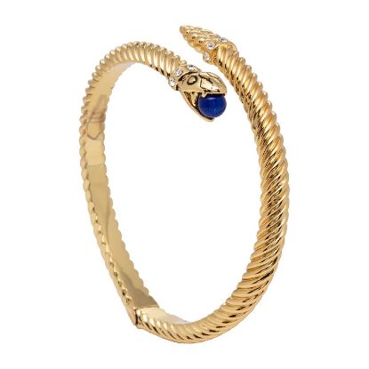 Picture of HALCYON DAYS SNAKE TWIST BANGLE
