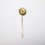 Picture of Art Nouveau 14k Gold Sick Pin Featuring Woman with Birds
