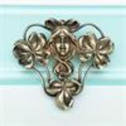 Picture of  Unsigned William Kerr Sterling Silver Art Nouveau Brooch