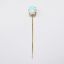 Picture of Antique 10k Gold & Stunning White Opal Cabochon Stick Pin
