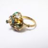 Picture of Vintage 7k Gold Multi Gemstone Thai Princess/Harem Ring