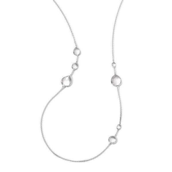 Picture of Retired Ippolita Sterling Silver & Clear Rock Crystal 'Rock Candy' Necklace