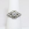 Picture of Vintage Palladium Art Deco Diamond Engagement Ring