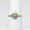 Picture of Vintage 14k Gold & Diamond Solitaire Engagement Ring