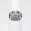 Picture of Vintage 10k Gold, White Gold, Enamel & Diamond 32nd Degree Freemason's Ring 